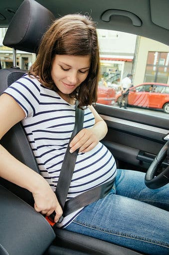 Putovanje automobilom u trudnoći
