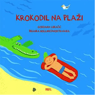 Krokodil na plaži - slikovnica za najmlađe