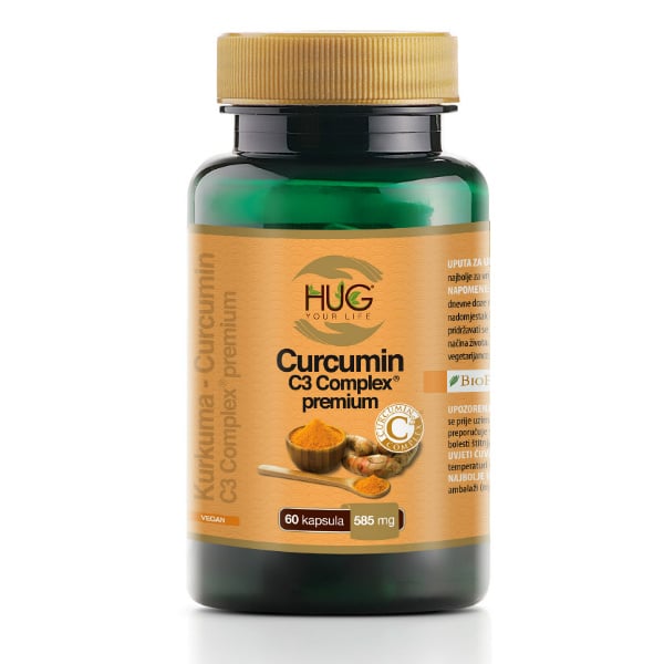 Curcumin C3 Complex Premium (60 kapsula) - Hug Your Life