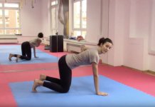 Vježba za aktivaciju dubokog mišića trupa koja olakšava porod Vježba za aktivaciju dubokog mišića trupa koja olakšava porod