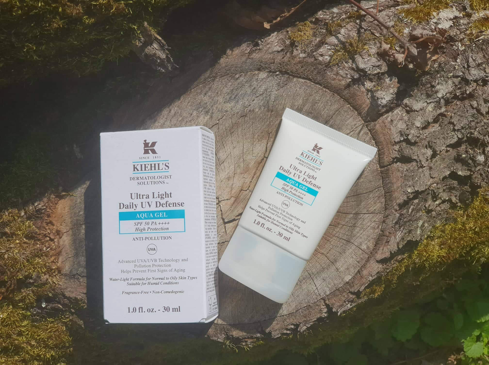 Recenzija: Khiel's Ultra Light Daily UV Defense Aqua Gel (SPF 50)