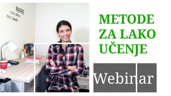 Metode za lakše učenje - webinar